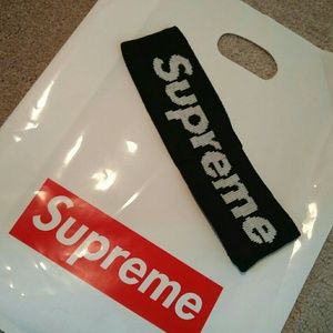 Supreme Headband Black